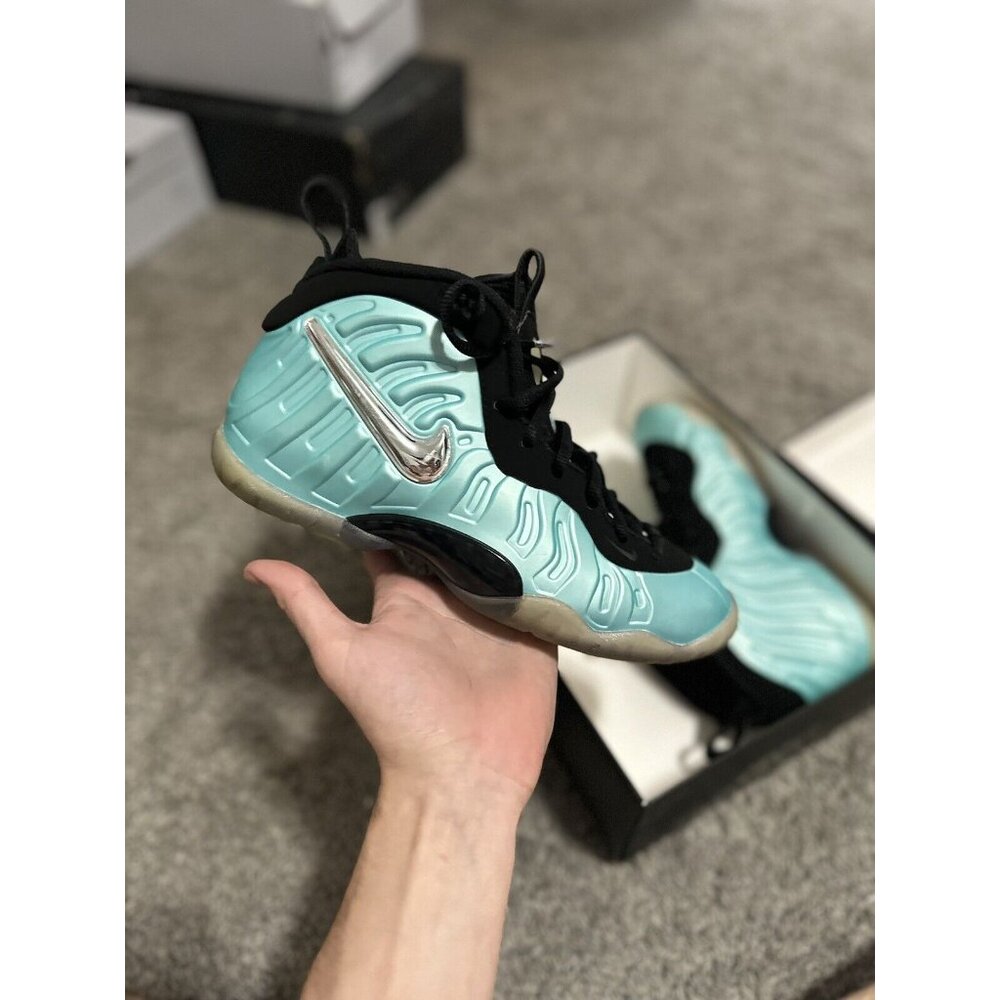 Nike Air Foamposite Pro Island Green 2017 Size 6.5